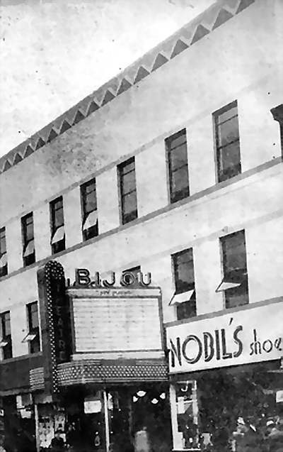 Bijou Theatre - Marquee (newer photo)